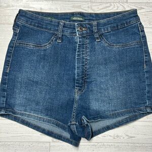 wild fable Dark Blue High-Rise Denim Shorts